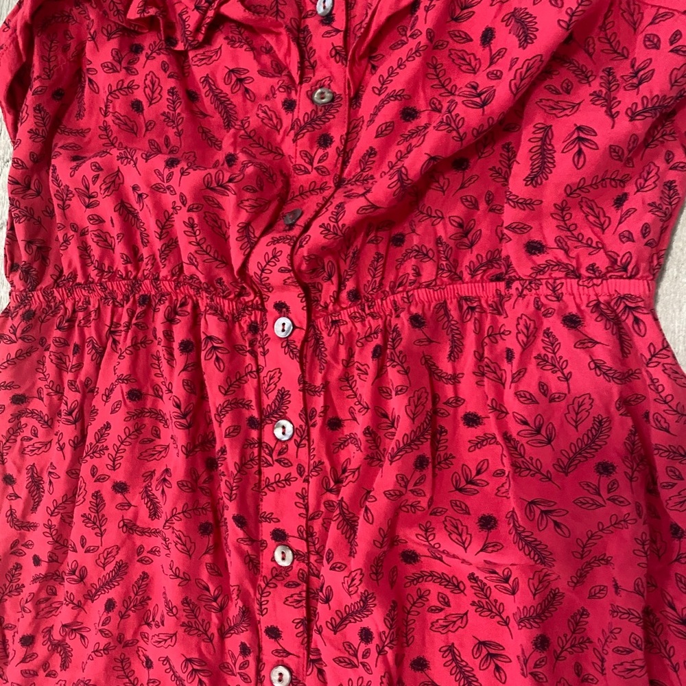 Universal Thread Large Mid Length Button Up Dress - Picture 2 of 3